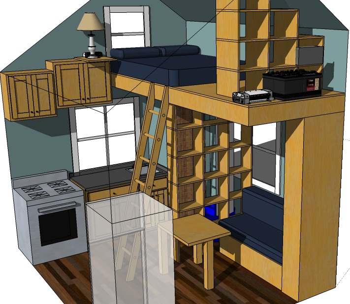 Tiny Eco House Plans Off The Grid Sustainable Tiny Houses
